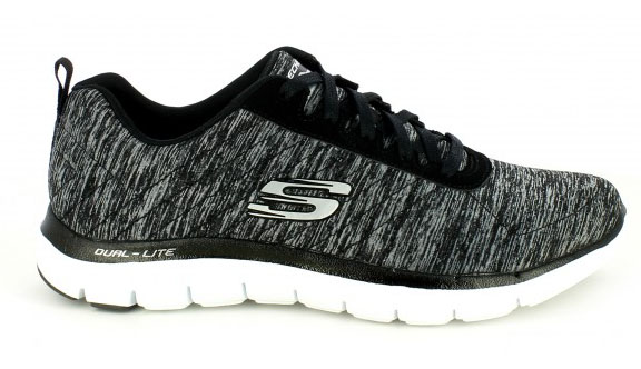 zapatillas deportivas Skechers grises con memory foam